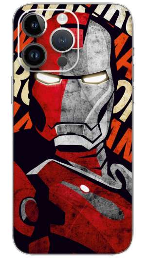 IRON MAN Mobile Skin Wrap