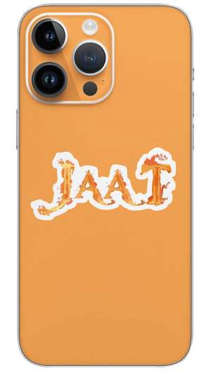 Jaat fire caste name Mobile Skin Wrap
