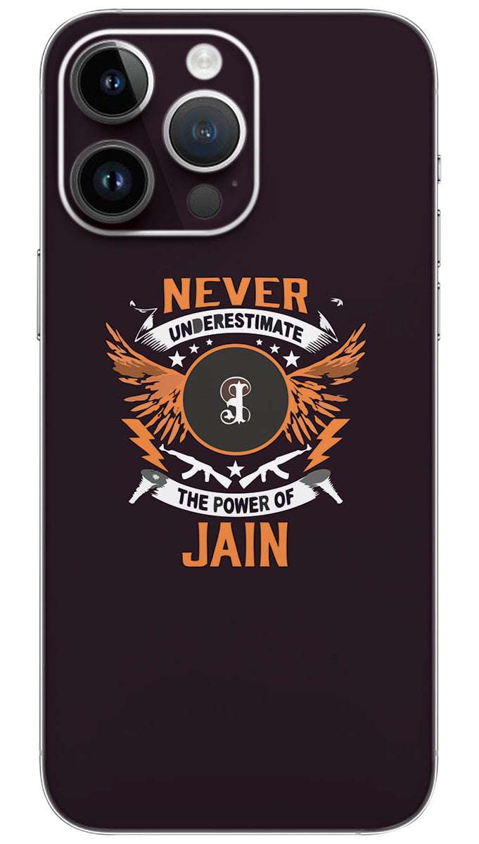 Jain name Mobile Skin Wrap