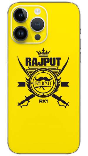 Jay rajput logo name Mobile Skin Wrap