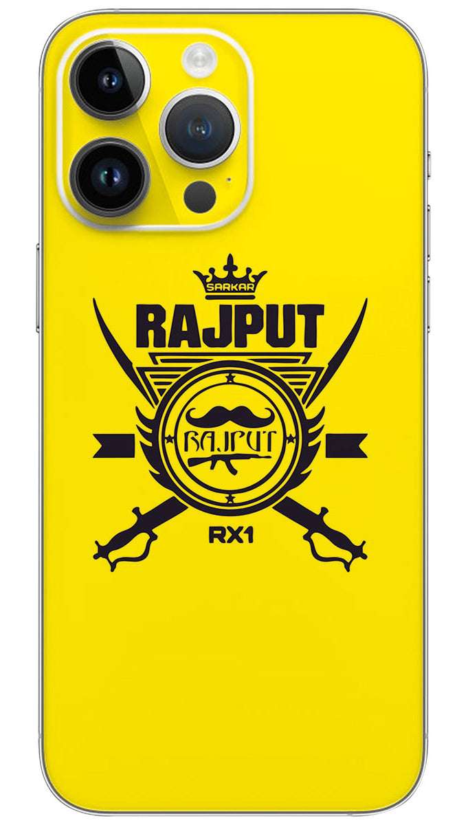 Jay rajput logo name Mobile Skin Wrap