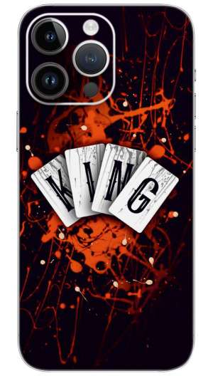 Joker blood cards Mobile Skin Wrap