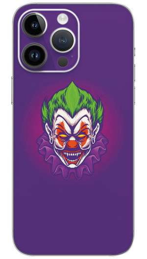 Joker skull design Mobile Skin Wrap