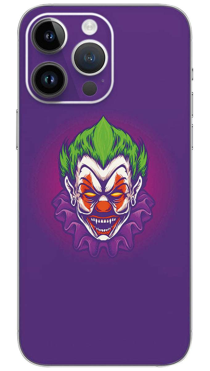 Joker skull design Mobile Skin Wrap
