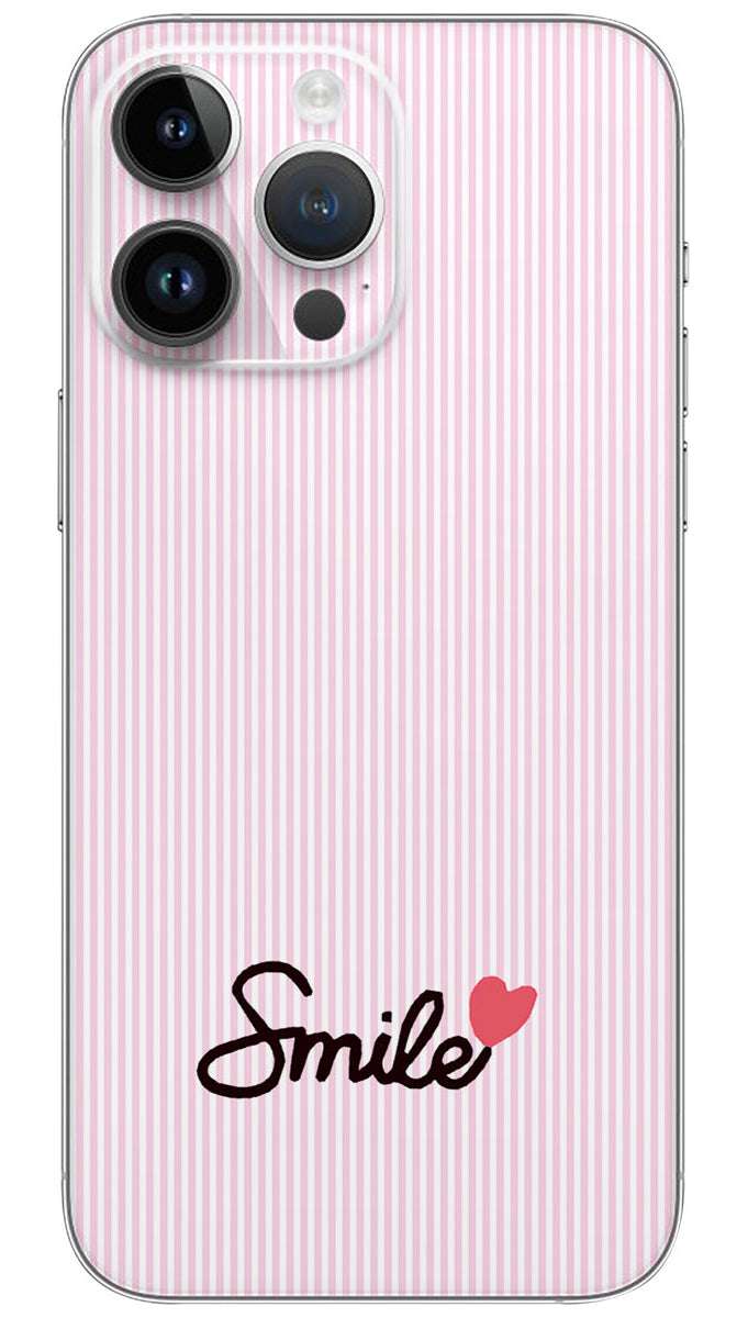 Just Smile quotes Mobile Skin Wrap
