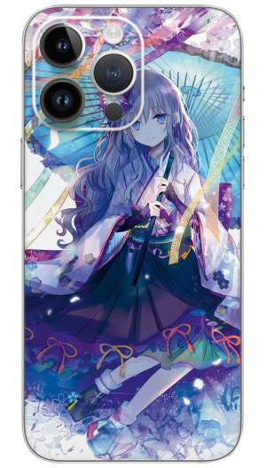 Kazu Muchuukai anime Mobile Skin Wrap