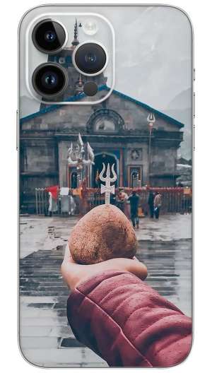 KEDARNATH TEMPLE  Mobile Skin Wrap