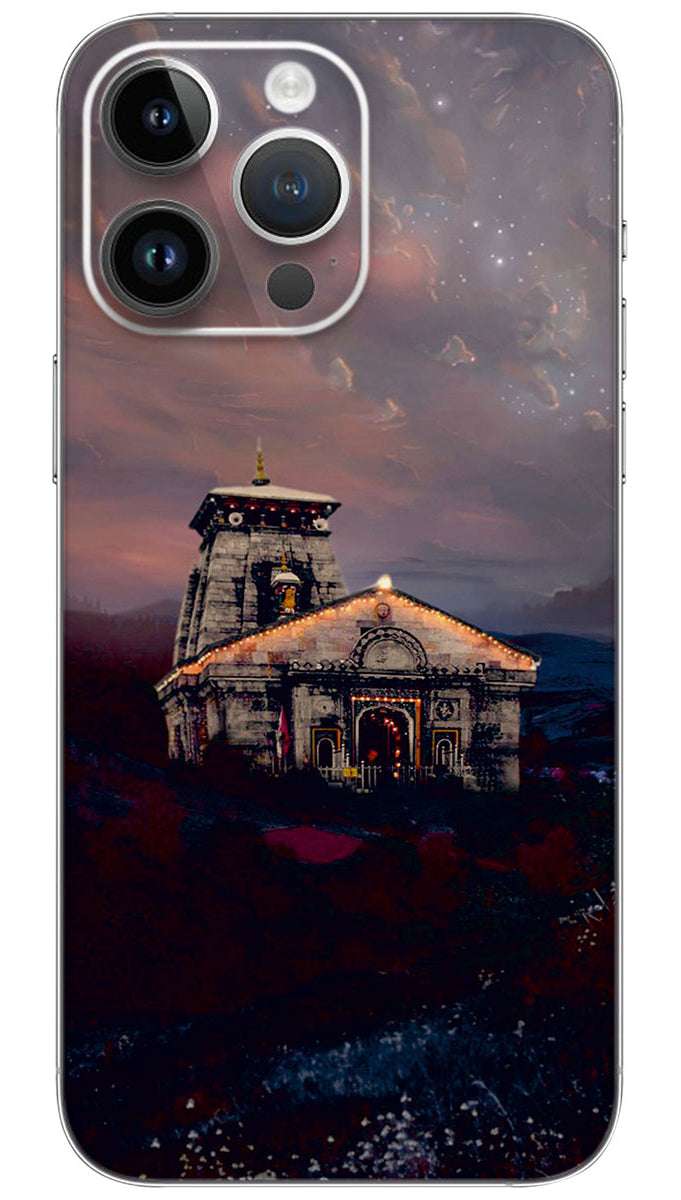 KEDARNATH TEMPLE  Mobile Skin Wrap