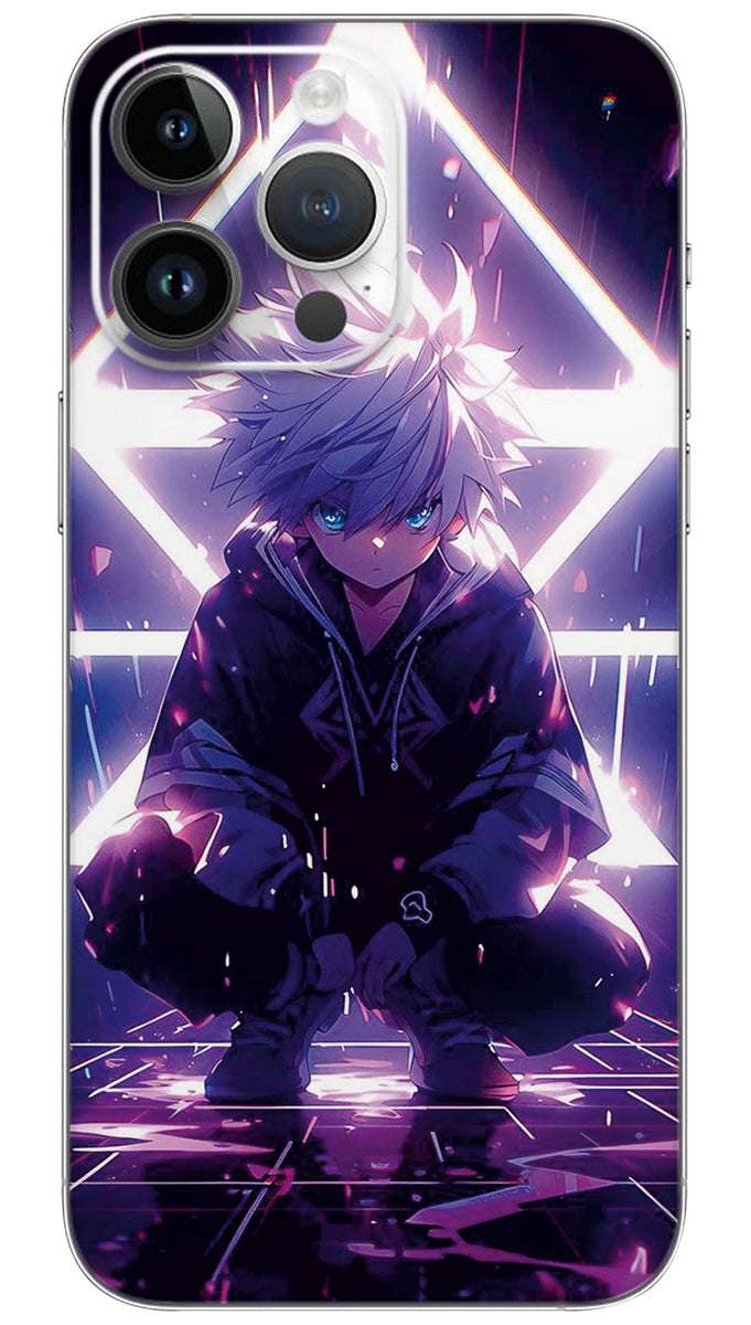 Killua Zoldyck anime Mobile Skin Wrap