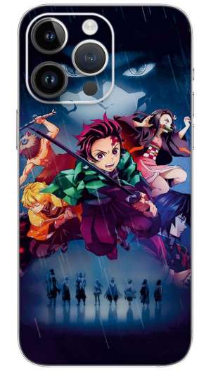 Kimetsu no yaiba anime Mobile Skin Wrap