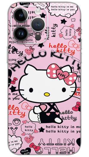 Kitty animal pattern Mobile Skin Wrap