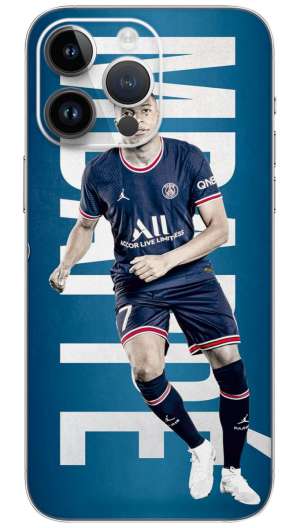 Kylian Mbappé sport player Mobile Skin Wrap