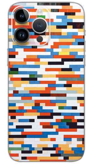 Lego wall pattern Mobile Skin Wrap