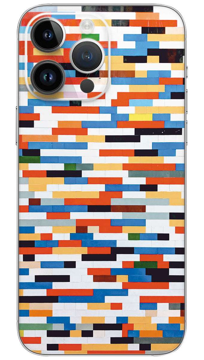 Lego wall pattern Mobile Skin Wrap