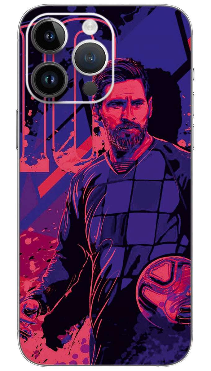 Lionel messi art vector sport Mobile Skin Wrap