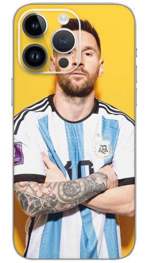 Lionel messi sport player Mobile Skin Wrap