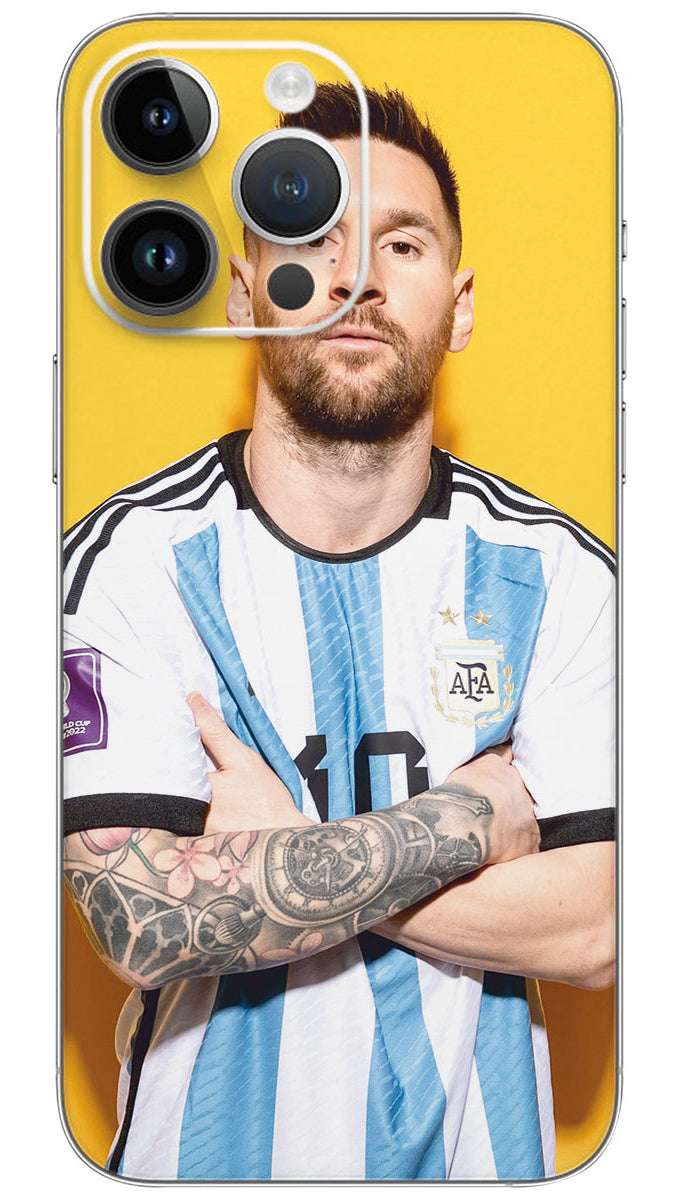 Lionel messi sport player Mobile Skin Wrap