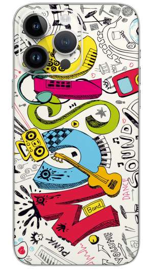 Little Creation MUSIC  Mobile Skin Wrap