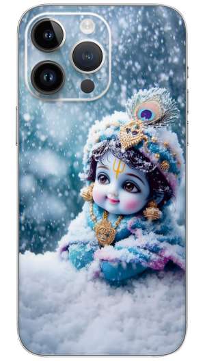Lord Bal Krishna Mobile Skin Wrap
