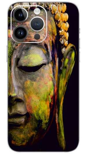 Lord Buddha God Mobile Skin Wrap