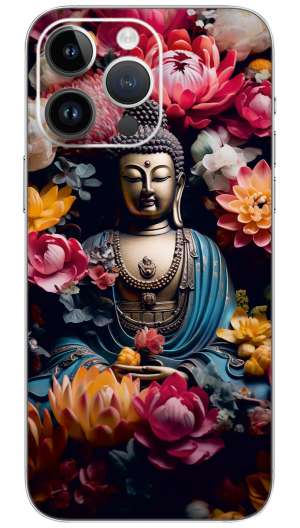 LORD BUDDHA GOD Mobile Skin Wrap