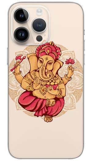 LORD GANESHA  Mobile Skin Wrap