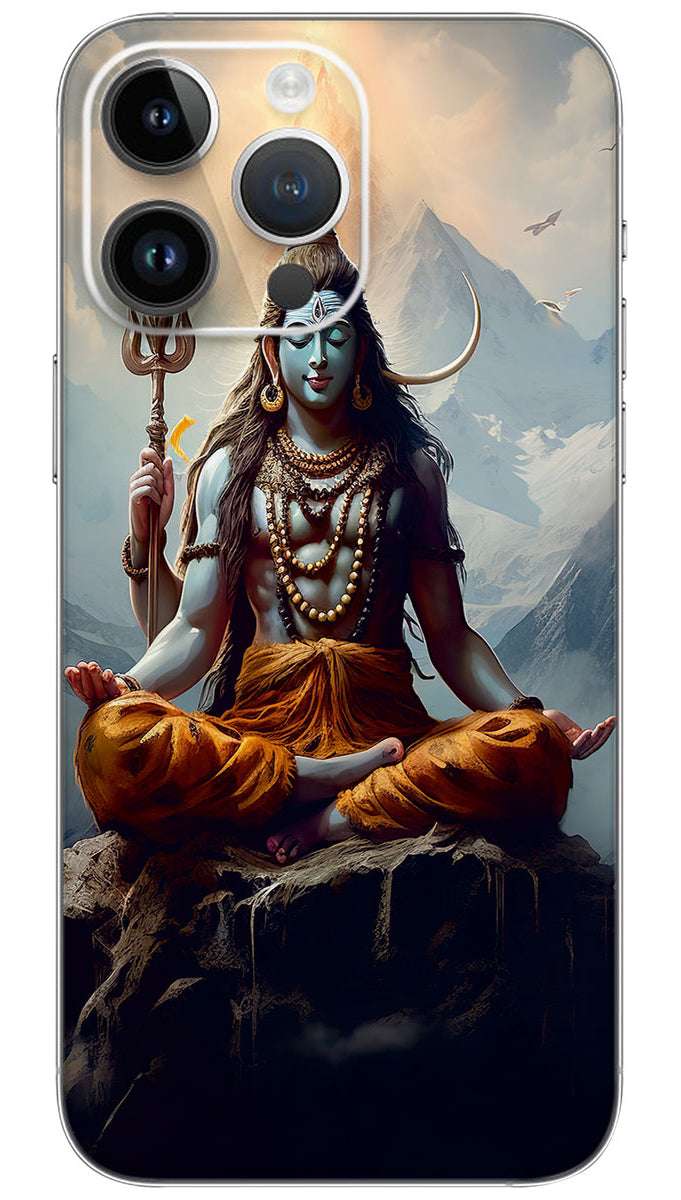 LORD SHIVA MEDITATION Mobile Skin Wrap