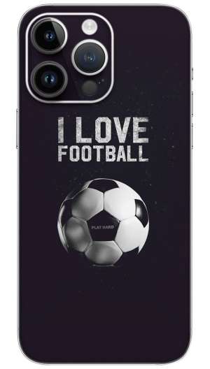Love football sport Mobile Skin Wrap