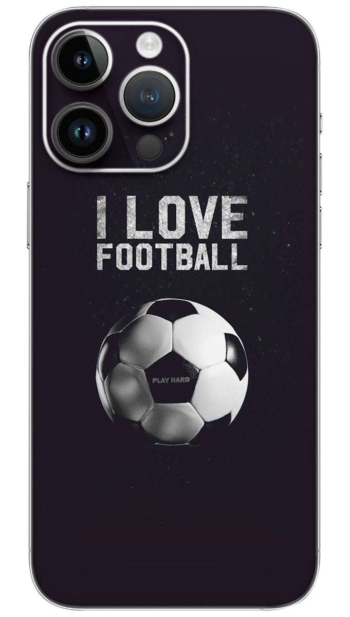 Love football sport Mobile Skin Wrap