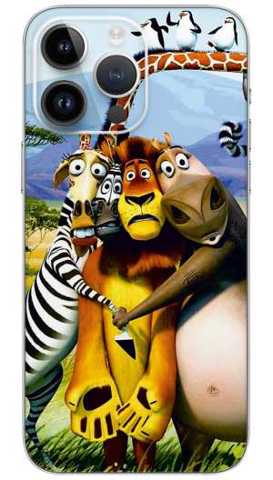 Madagascar Family Mobile Skin Wrap
