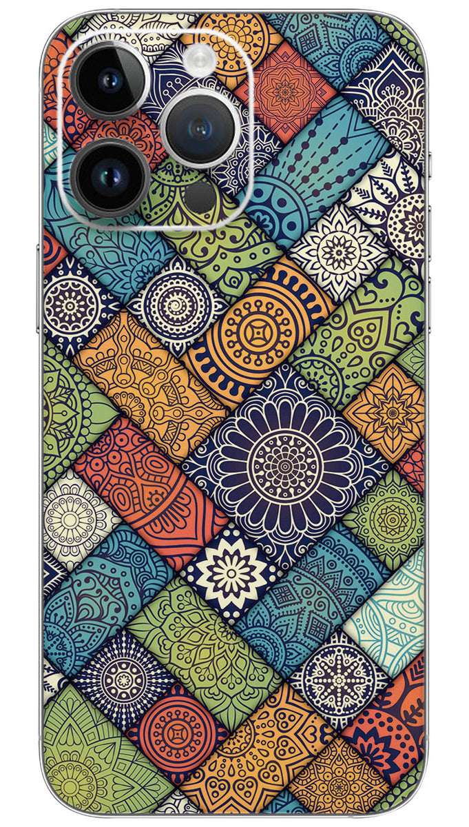 Mandala Pattern Abstract Mobile Skin Wrap