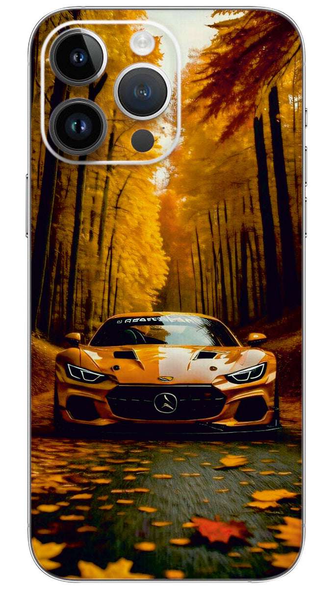 Mercedes AMG GT car Mobile Skin Wrap