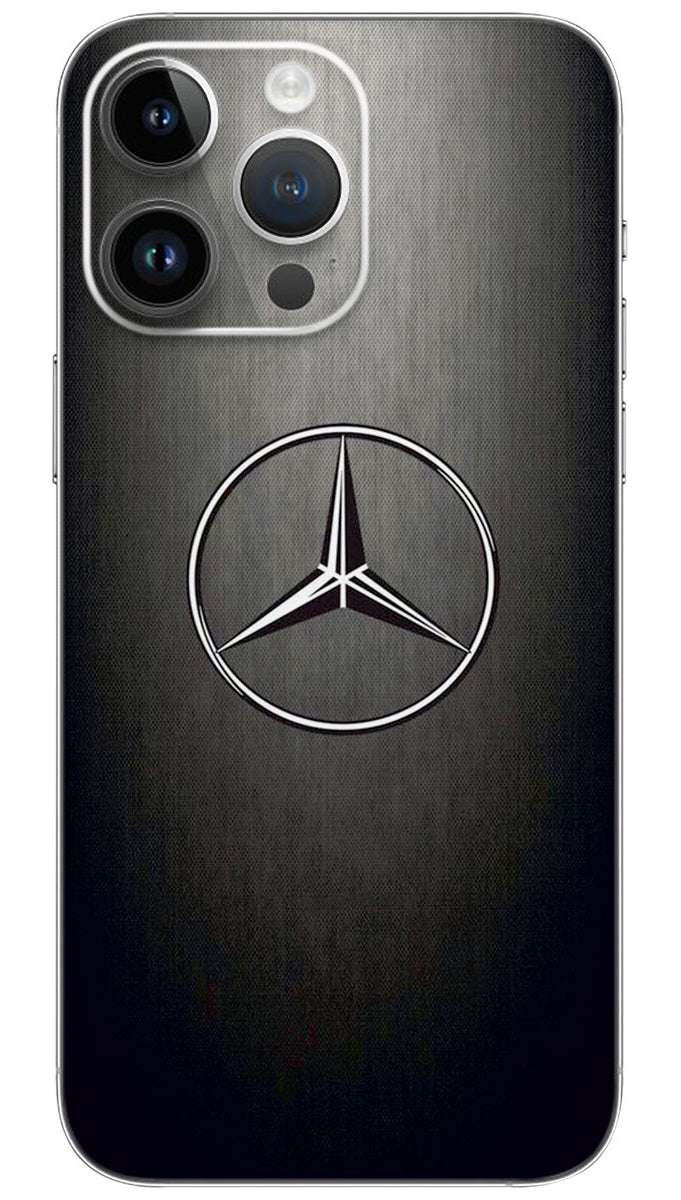 Mercedes Logo Vector Art Mobile Skin Wrap