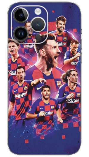 Messi and of jong Mobile Skin Wrap