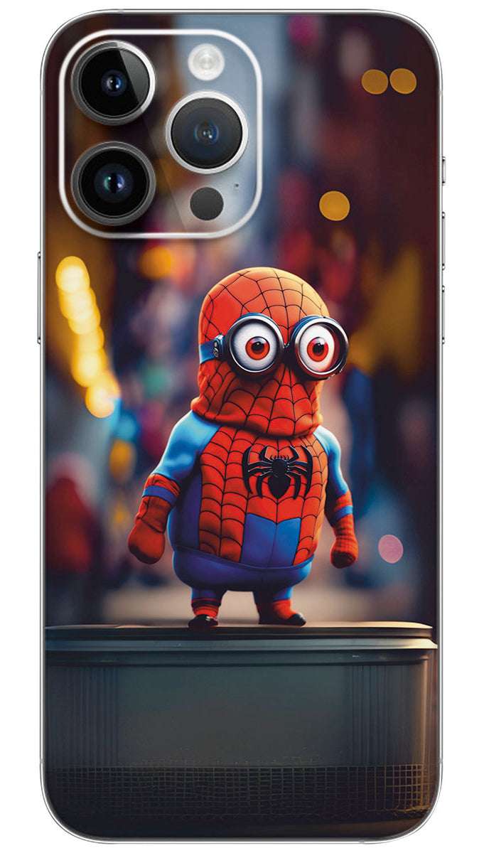 MINION SPIDERMAN Mobile Skin Wrap