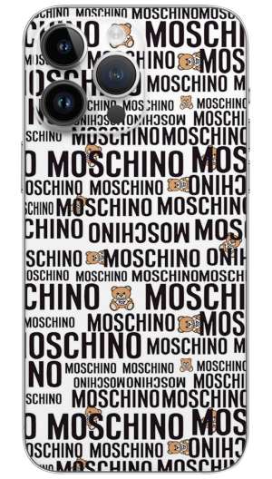 Moschino pattern  Mobile Skin Wrap