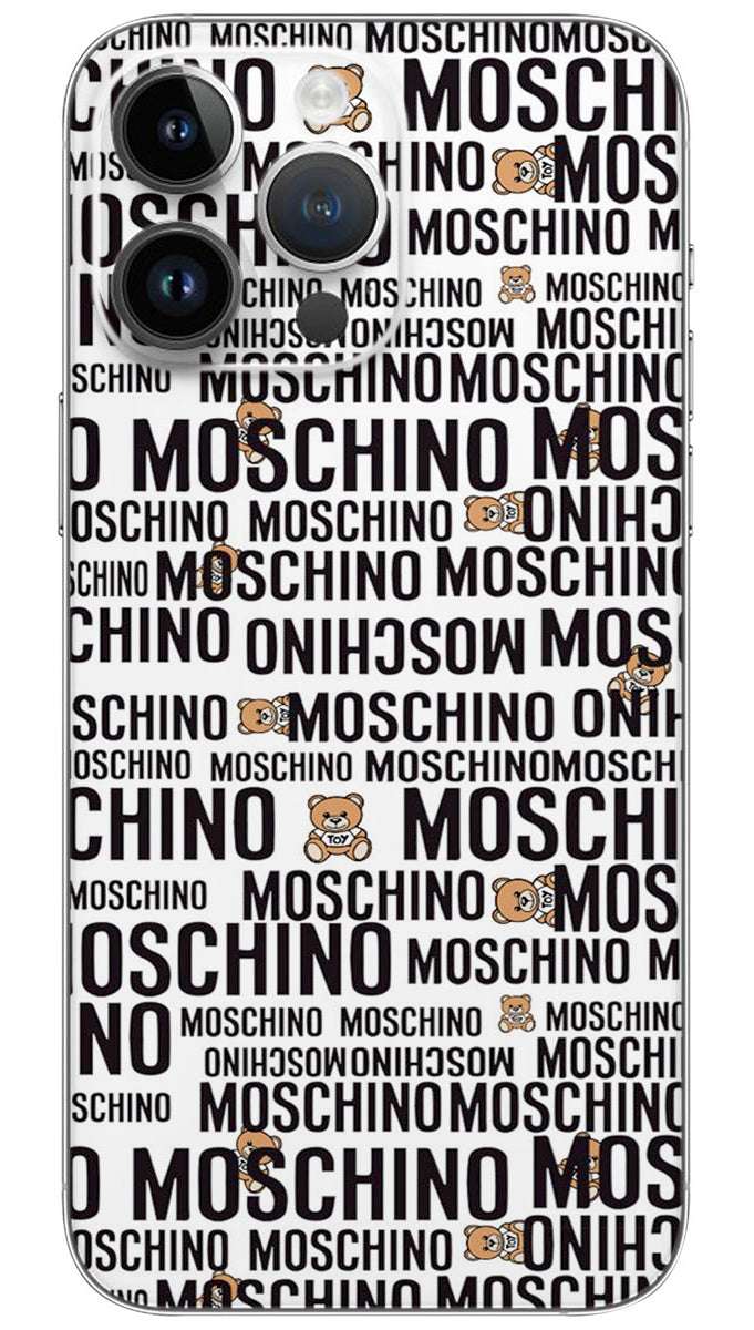 Moschino pattern  Mobile Skin Wrap