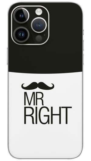 MR right quotes Mobile Skin Wrap