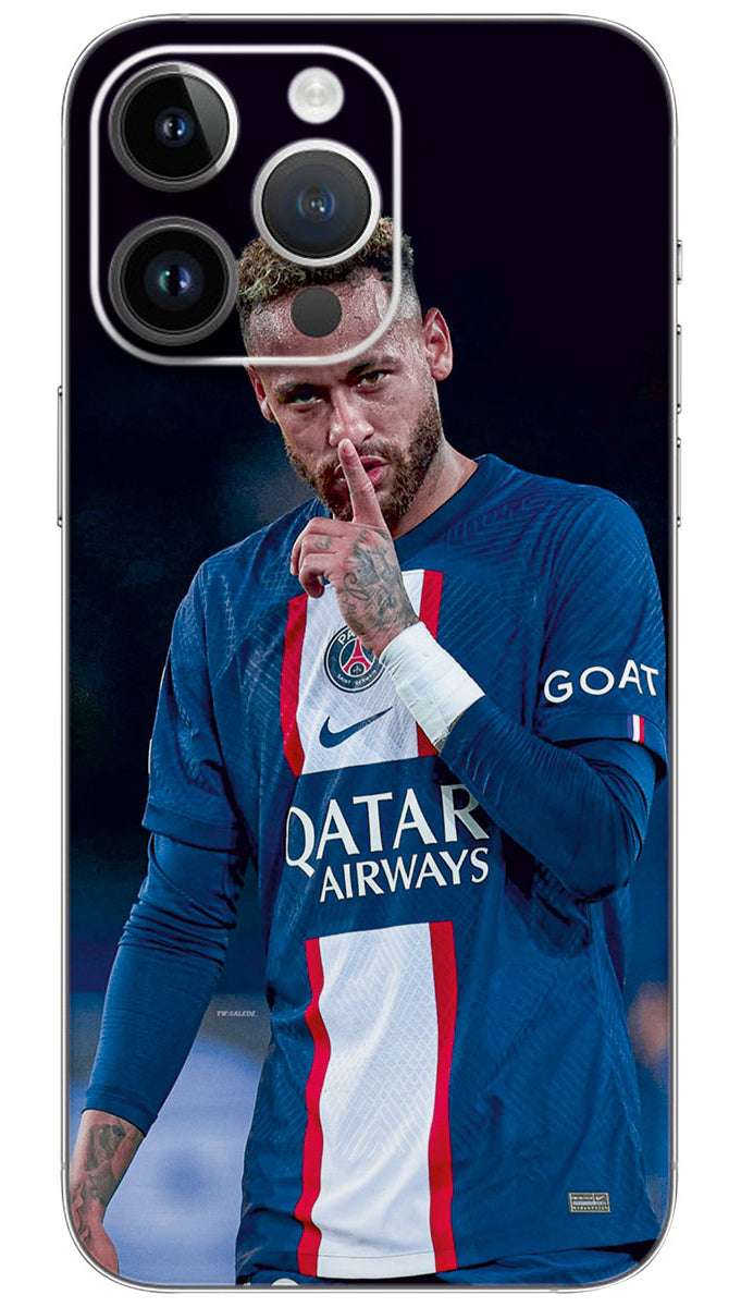 Neymar sign for silent  Mobile Skin Wrap