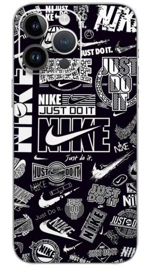 Nike symbol pattern Mobile Skin Wrap