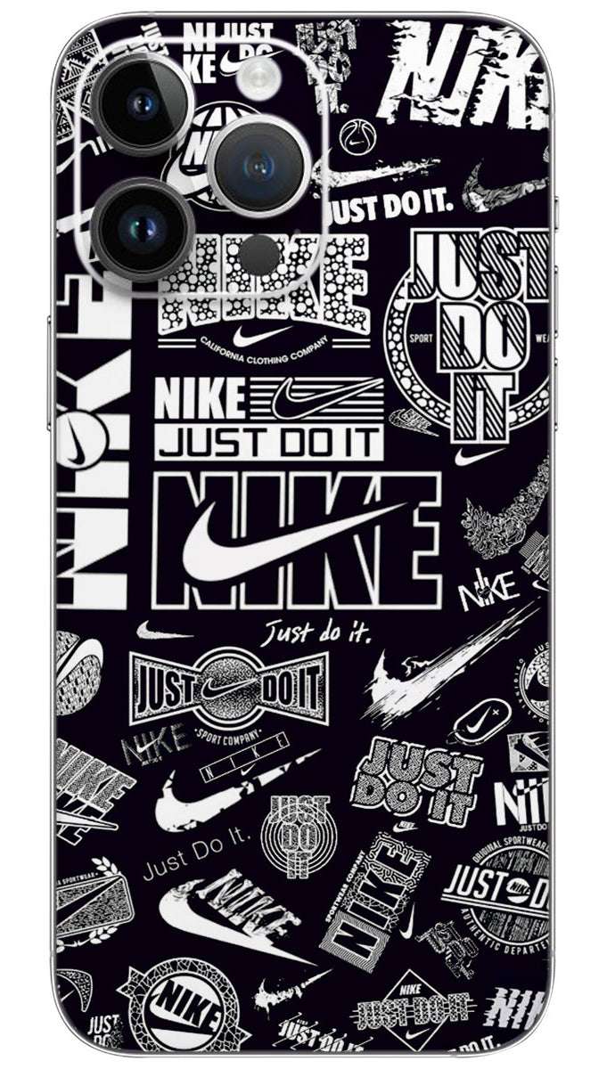 Nike symbol pattern Mobile Skin Wrap
