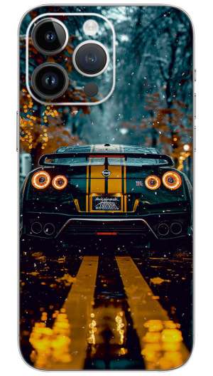Nissan GTR car Mobile Skin Wrap
