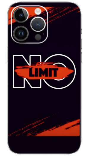 No limit Mobile Skin Wrap