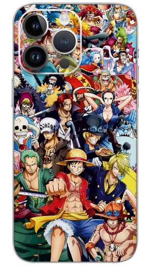 One piece pattern  Mobile Skin Wrap