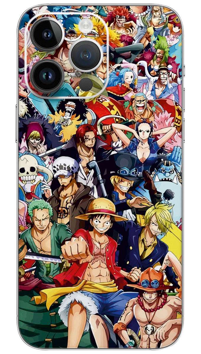 One piece pattern  Mobile Skin Wrap