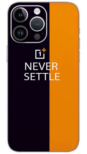One plus theme never settle Mobile Skin Wrap