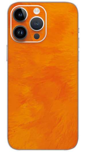 Orange color coloraria pattern Mobile Skin Wrap