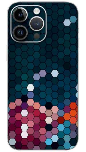 Pattern Hexagon Mobile Skin Wrap