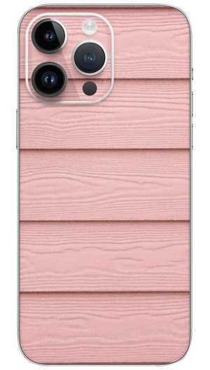 Peach Wood Texture pattern Mobile Skin Wrap