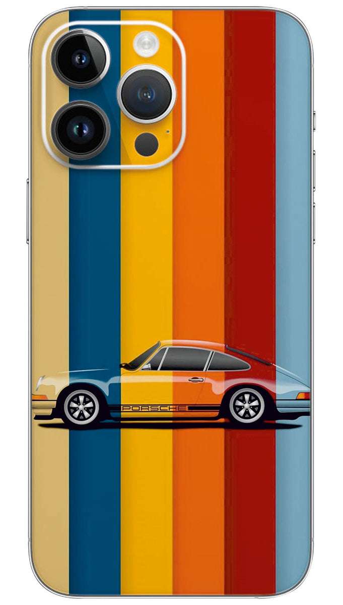 Porsche 911 car Mobile Skin Wrap
